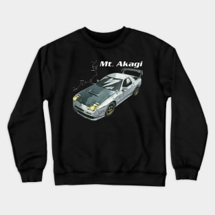 Initial D FC RX7 Drifting - Ryosuke Takahashi RedSuns mt. akagi Crewneck Sweatshirt